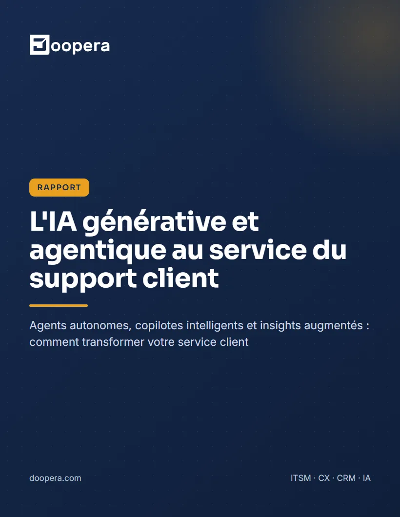 L'IA générative et agentique au service du support client