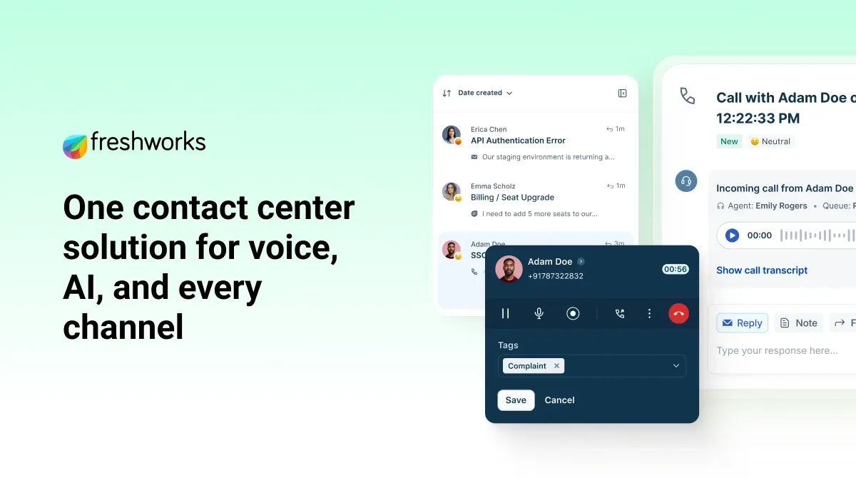 Freshcaller · Aperçu de la solution